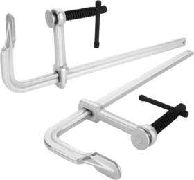 Certbuy 445020250234 2 Pack F Clamps 12-inch Bar Clamp Adjustable Steel Heavy Duty