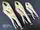 Chip100a Aj 3 Pc Locking Plier Set Lock Jaw Mole Grip Vise Wrench 794685148903