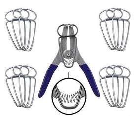 Collins Tool Company 861855000399 Spring Loaded Pliers With 13 Miter Clamps Carabiner Tools