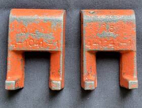 4-1041-1 Columbian Pair Of Gyro 73 1/2 Vise - Pipe Jaws # Vise. Us Made