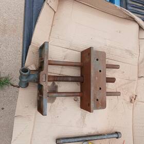 2v7901 Craftsman Wood Working Vise Made In The Usa Vintage 10 Inch Jaws