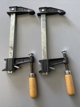 65991 Craftsman 2 6 Inch Bar Clamps #65991 Very Good Condition