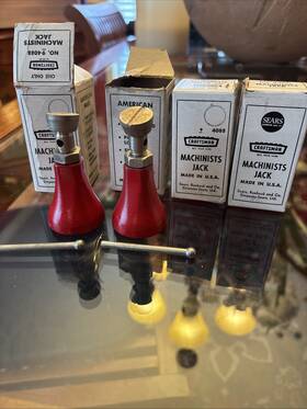 9-4088 Craftsman Lot Of 4 Vintage Miniature Machinists Jack Sears Roebuck Usa