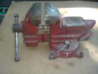 D-44 Columbian Vintage Bench Vise With Swivel Base Jaws