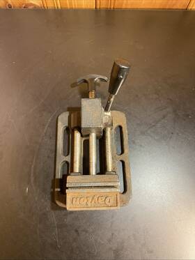 4tk06 Dayton Quick Grip/release Machine Vise 3 Inch New