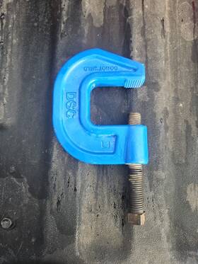 Dsc9-1 Dayton 2 Clamps 10 Ton Usa Built Bridge Clamp C