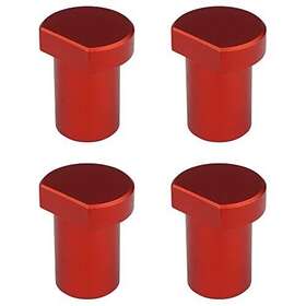 Ddwt 610825041289 4 Pack Aluminum Alloy Bench Dogs Woodworking Clamp For 3/4 Inch 19mm