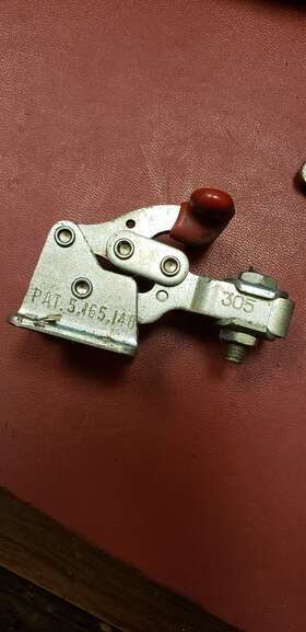 F1-5a De-sta-co 305-u Hold Down U-bar Clamp Germany
