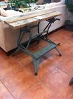 716-33 Decker Bench Work Portable Vtg Workmate Great Side Black Table Frame