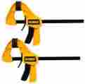 76174831580 Dwht83158 Dewalt 12 In Woodworking Trigger Clamp Tool 2 Pack Wood Working Shop Clamps