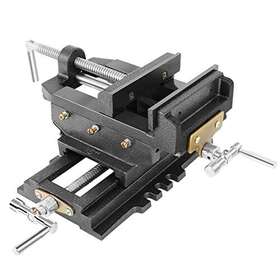 Fahkns 840366402571 6 Inch Drill Press Milling Vise 2 Axis Cross Slide In Jaw Wi