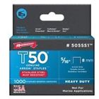 505ss1 Fastener 8in Ss Crwn Staple 16in Stainless 5 Arrow Staples 3 Steel