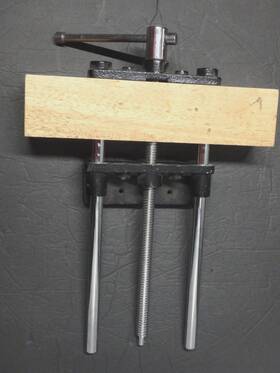 In2702583al Findmall Woodworking Vise Bench Front Cast Iron Chrome Plated Screw