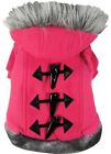 91871 Fur Dog Pink Faux Sweater Hood Hoodie Style Dogit Trimmed