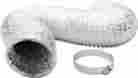 Glduct8c Ipower Non-insulated Ducting Aluminum Foil Vent With 2 Clamps 8-feet 610395731139