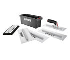 Hqtc021 Hart Quick-tatch Handle Interchangeable Kit Trowel Combo 7pc System