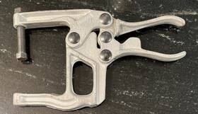 P-1203 Heavy Duty Vintage Knu-vise Locking Welding Plier Clamp 1200 Lb