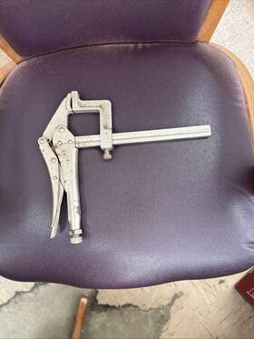 Sk-c6 Heavy Duty Clamp Steel Tip Adjustable Sliding Bar Pliers Welding Fixture