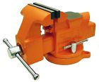 29050 Heavy-duty Vise Workshop Tool Orange Swivel Pony Bench Base