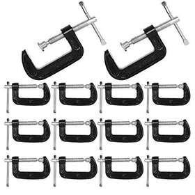 Hnbun 608571118096 14piece 2inch Cclamp Malleable Iron Heavy Duty With Sliding Bar 13/8 Inch