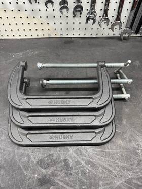 Hd-2016-0306 Husky 3 8 Inch Heavy-duty C-clamp