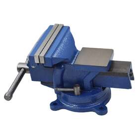 Icc978750 Ign-club 4inch Bench Vise With Anvil Swivel Locking Base Table Top Clamp Heavy Duty Vice