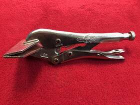 Nlg056788 Irwin 088381751704 Tools - 8 Inch Flat Jaw Locking Clamp Vise Grip Sheet Metal
