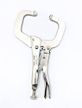 Irht82584 Irwin Vise-grip 4 Inch Locking C-clamp 1-5/8 Jaw Capacity With Regular Tips