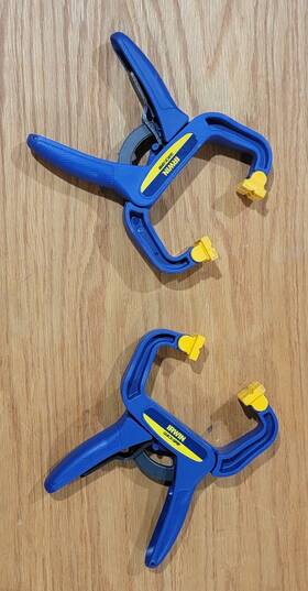 T59200ecd Irwin 2 - Fast Clamps Handi Clamp Quick Release Inch / 50 Mm