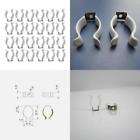Jd-t8-clip20 Jesled Clips Holder For Led Light Bulbs Fluorescent 742354633762