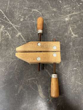 Jorgensen 044295000307 Size 0/3 Adjustable 6 Inch Hand Screw Woodworking Clamp