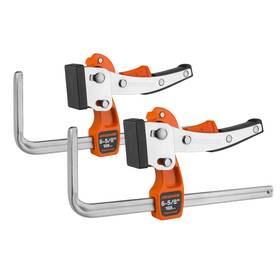 Jorgensen 044295938112 6-5/8 Inch Ratcheting Table Clamps Quick Release Track Saw Guide Rail Cl