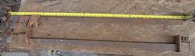 4036 Jorgensen Lot Of 2 Vintage 36 Inch #4036 Cast Iron Bar Clamps Heavy Duty