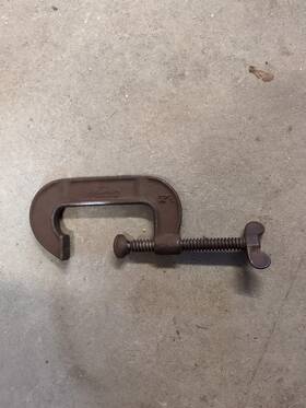 Vintag4 Jorgensen Vintage 4 Inch Drop-forged C Clamp Usa Made