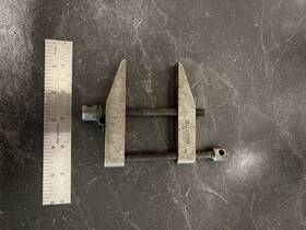 161-e L.s. Starrett Parallel Clamp 2 In Jaw