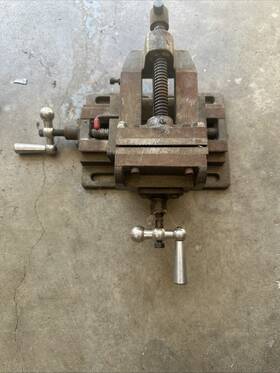 Mt3442673 Machine-tools 4 Inch Cross Sliding Drill Press Vise Slide Vice Shop Grip Heavy Duty