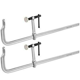 Maxpower 936279522346 F Clamp 24 Inch Heavy Duty Clamps For Welding Max Jaw 24-inch Throat