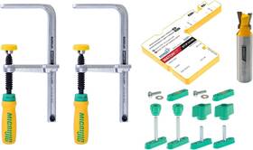 Dvc-1177k2 Micro Jig Microjig Matchfit Dovetail Clamp Pro Kit
