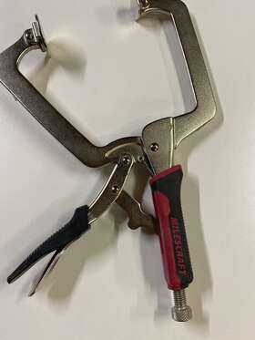 Milescraft 6clamps 6-in Face Clamps Guc Set Of 2