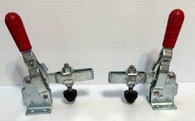 50120 Msi-pro Vintage Push Pull Toggle Hold Down Clamps Set Of 2