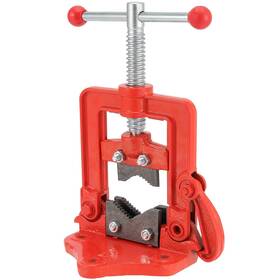 Muklei 752496589629 0.4 To 2.4 Inches Pipes Capacity Bench Pipe Vice Heavy Duty Forged Vise