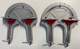 Olympia Tools 025997128216 Lot Of 2 3 Inch Corner Clamp Adjustable Angle - Preowned