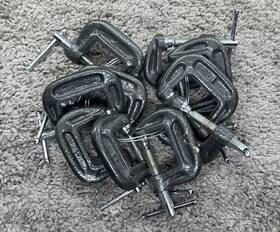 38-110 Olympia Tools 10 Pc Lot Bulk C-clamp 1 X Inches 52674
