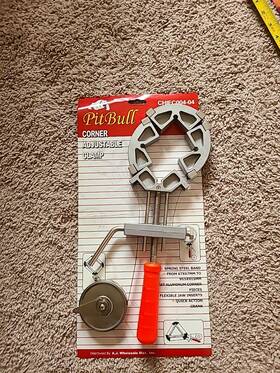 Chifc004-04 Pitbull Adjustable Corner Clamp Band Vise Tool 67x67mm To 915x915mm Or 2 Inch 3ft