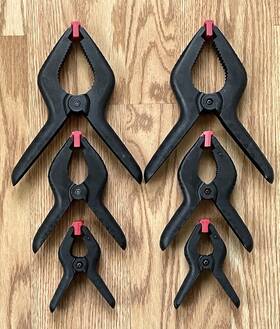 69289 Pittsburgh Set Of 6 Assorted Spring Clamps