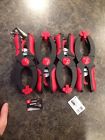 249-1343 Pivoting 4 Shop Jaws Clamp " Tool Ratcheting 3 Soft Grip -