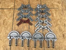 Pony 044295991667 9 Corner Clamp Set Featured With 3 Maximum Opening 200 Lbs 4 Adj Clamps