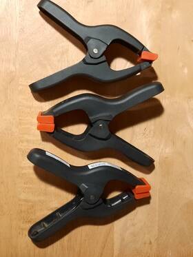 3262 Pony #3262 2 Inch Spring Clamps Lot Of 3 Super Strong