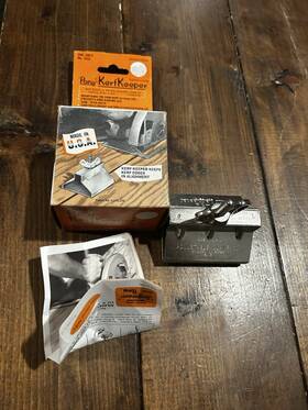 34320 Pony 1 Vintage Kerfkeeper Adjustable Clamp With Original Box Instructions No