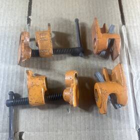 5201-5203 Pony 2 Sets Vintage Usa 4 Pc. 5201 5203 Adjustable Bar Clamp 3/4 Inch